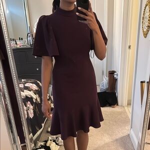 Elegant Plum Dress - Calvin Klein